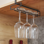 Suporte Elegante para Taças de Vinho - Sem Perfuração