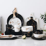 Linha Italiana Bandejas e Tigelas em Porcelana