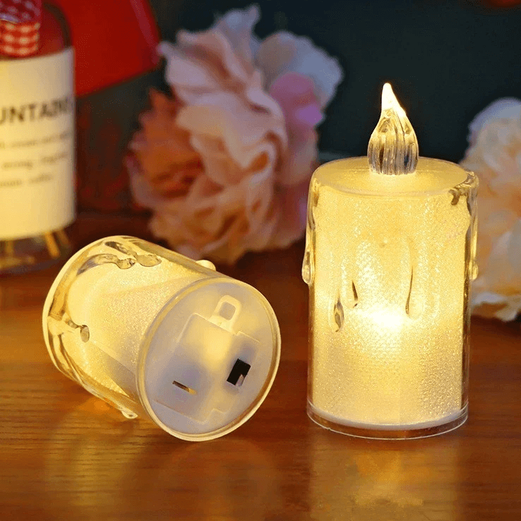 Vela LED Sem Chama - Elegância e Segurança