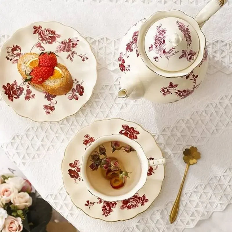 Linha Tea For One em Porcelana 4 Modelos