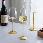 Taça de Cristal Nordic Gold