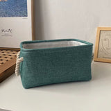 Caixa Organizadora de Linho Elegante