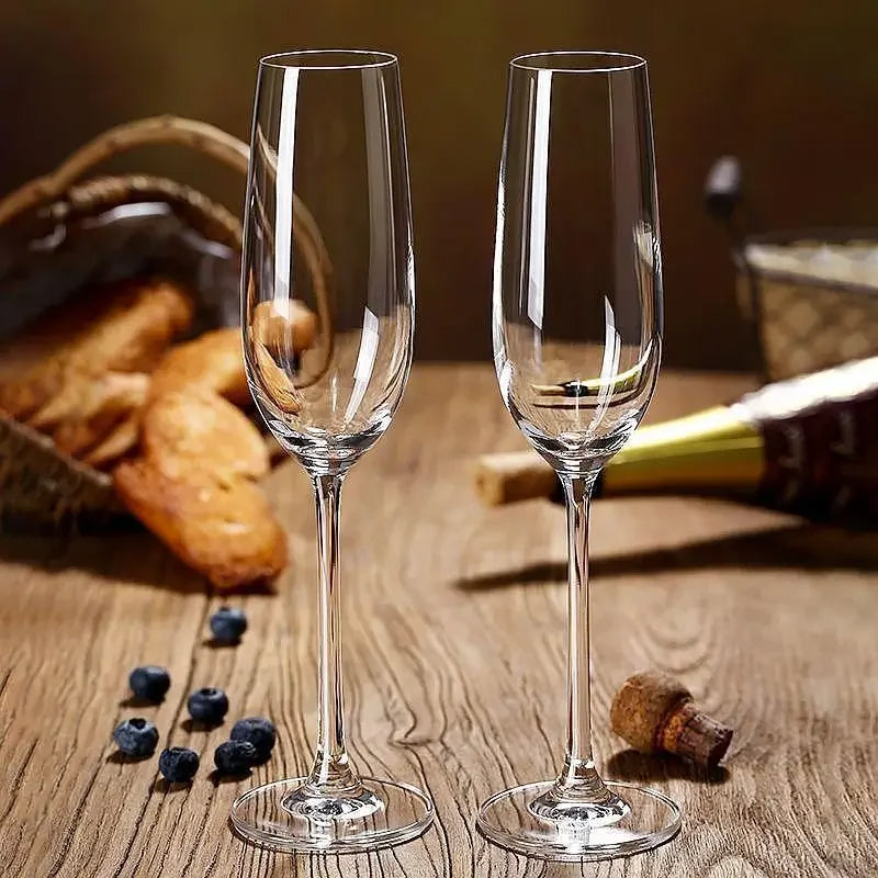 Taças de Cristal Luxo para Champanhe - 2pcs