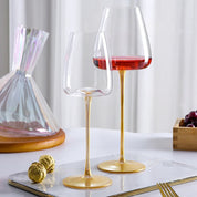 Taça de Cristal Nordic Gold