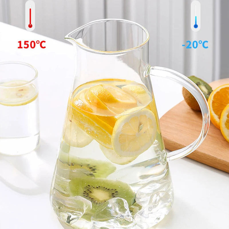 Chaleira de Vidro Borossilicato Luxuosa - 1800ml
