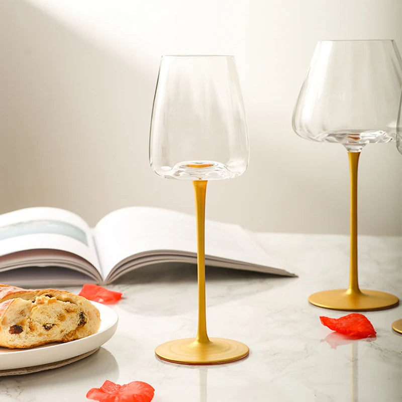 Taça de Cristal Nordic Gold