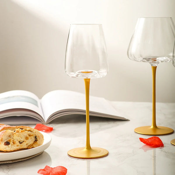 Taça de Cristal Nordic Gold