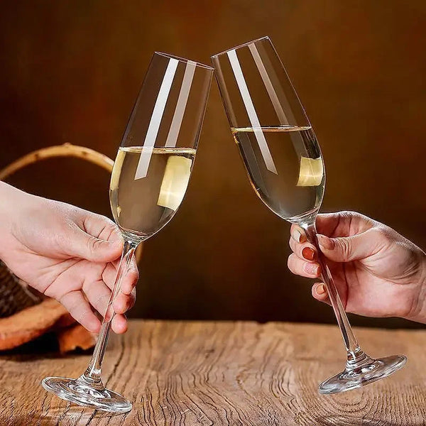 Taças de Cristal Luxo para Champanhe - 2pcs