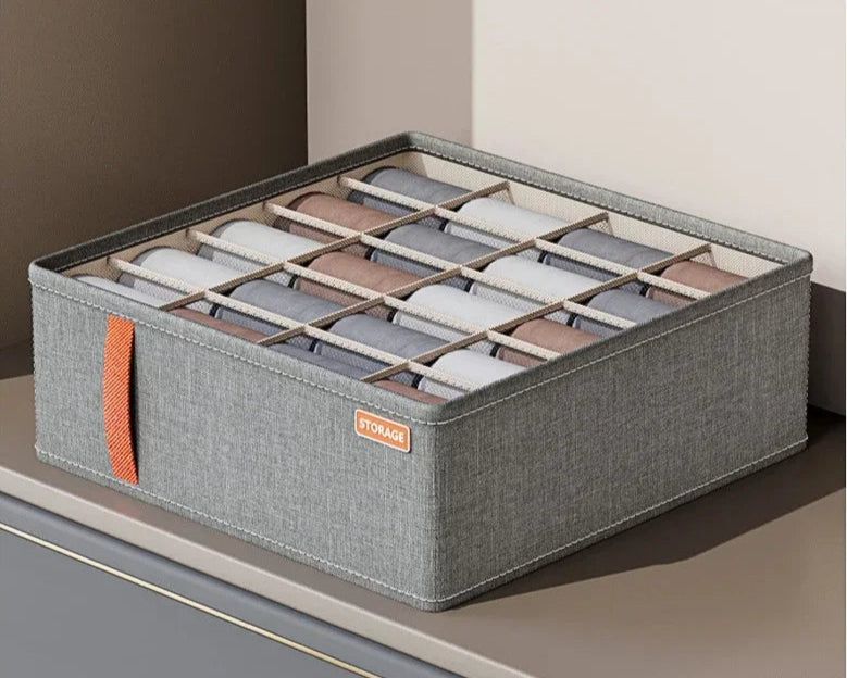 Caixa de Armazenamento de Roupas Íntimas