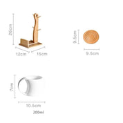 Conjunto Xícaras Modena 9 Peças