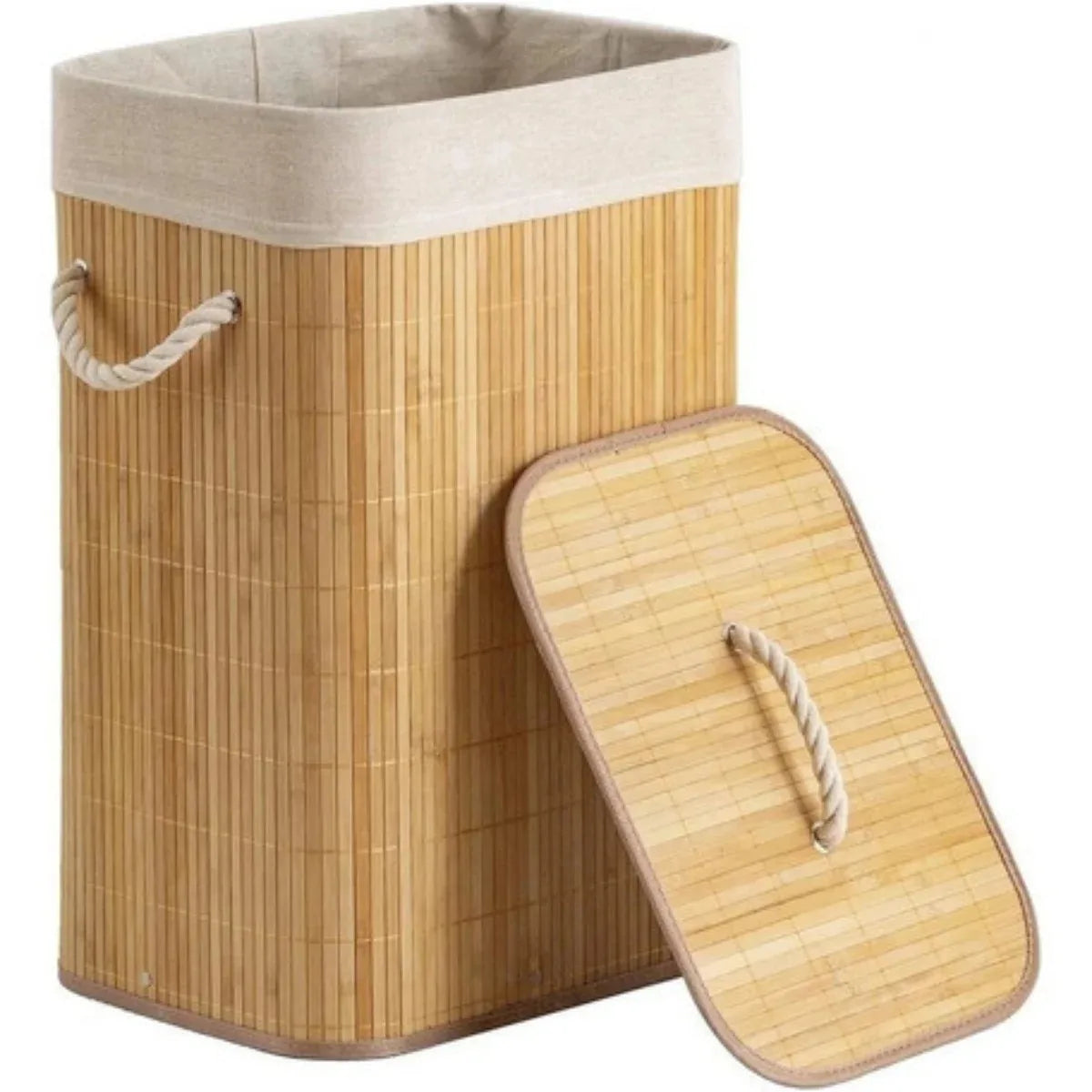 Cesto de Bambu Luxuoso para Organização Elegante