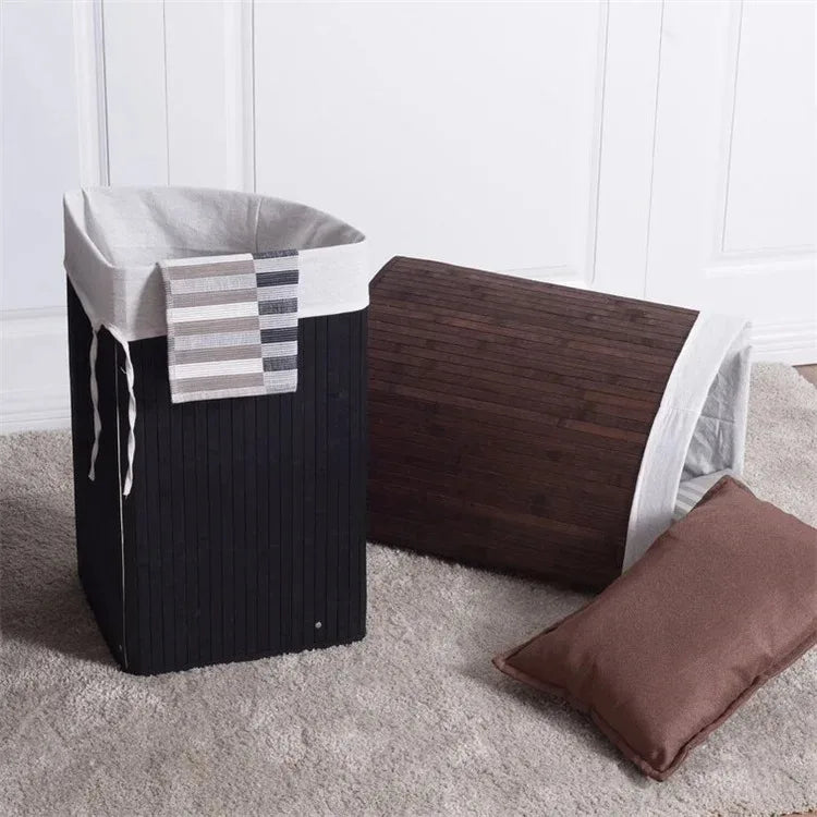 Cesto de Bambu Luxuoso para Organização Elegante