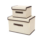 Caixa Organizadora Dobrável Multiuso para Roupas