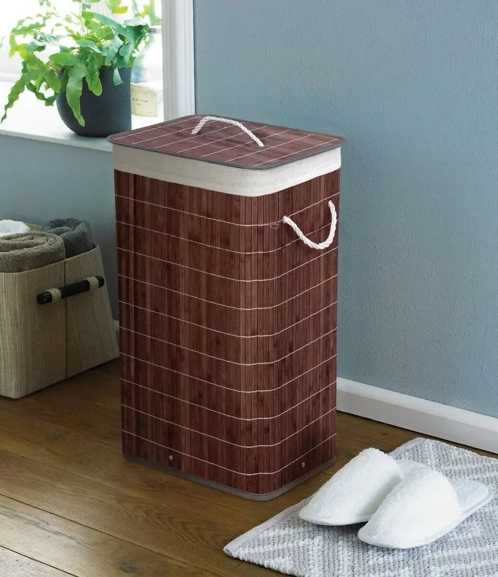 Cesto de Bambu Luxuoso para Organização Elegante