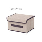 Caixa Organizadora Dobrável Multiuso para Roupas