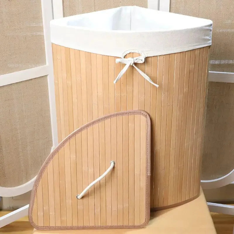 Cesto de Bambu Luxuoso para Organização Elegante