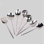 Conjunto de Utensílios de Luxo em Aço Inox - 2, 7 ou 12 Peças