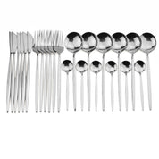 Kit Talheres Colors 24 Pcs em Inox