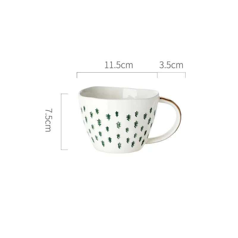 Caneca de Cerâmica Criativa 400ml - Design Moderno