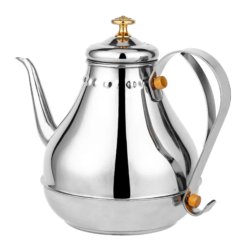 Chaleira Palace Dourada e Prata