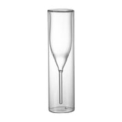 Taças Tubo de Cristal Kit 2 Pcs