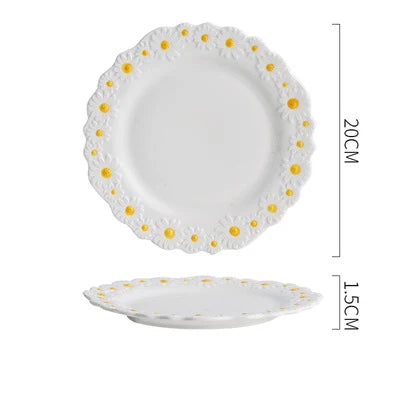 Linha Louças Margarida 5 Modelos em Cerâmica