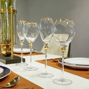 Kit Taças de Cristal para Champanhe 2pcs