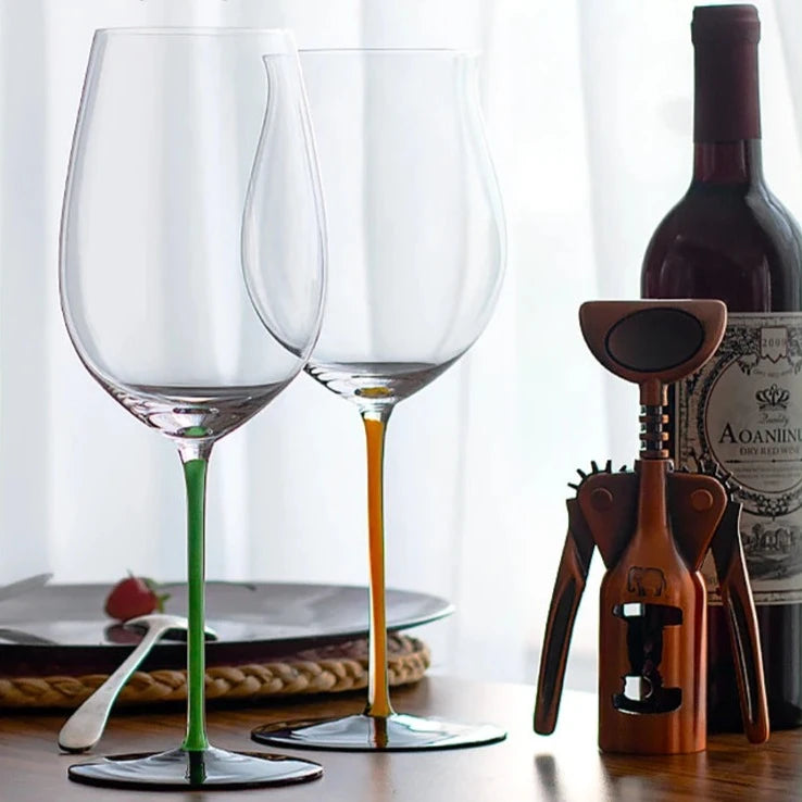Taças Coloridas de Cristal 1050ml