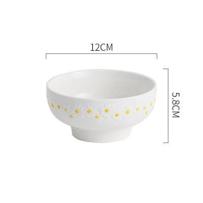 Linha Louças Margarida 5 Modelos em Cerâmica