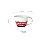 Caneca de Cerâmica Criativa 400ml - Design Moderno