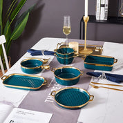 Linha Louças Mar Verde em Porcelana 4 Modelos
