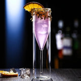 Taças Tubo de Cristal - Kit 2 Pcs
