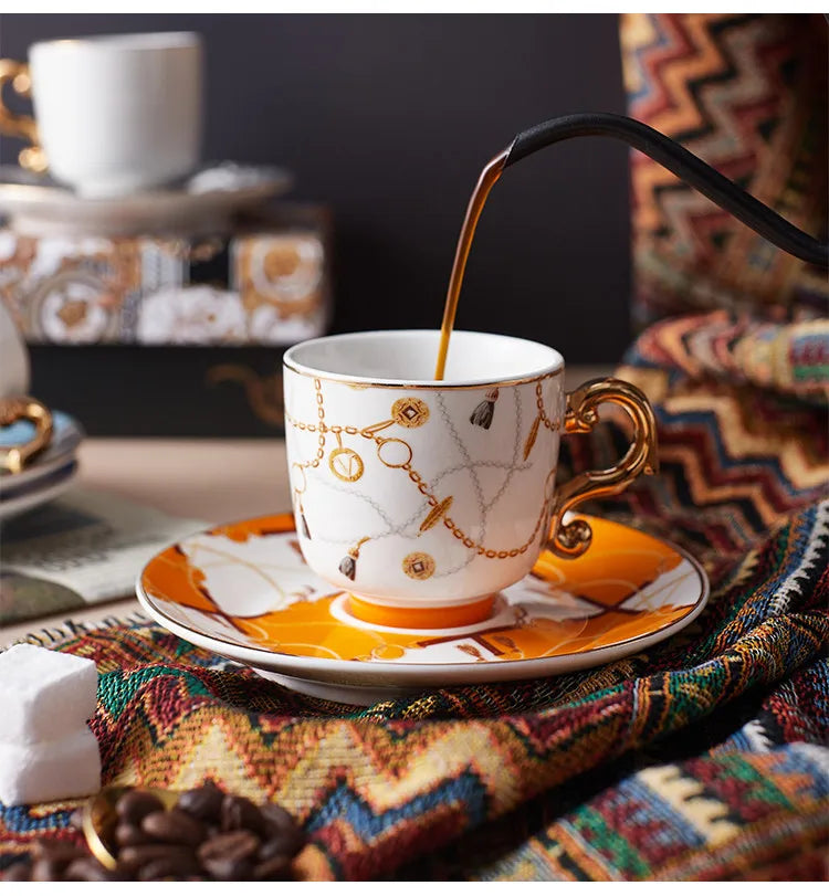 Conjunto de Xícaras Turco 6 Peças