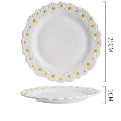 Linha Louças Margarida 5 Modelos em Cerâmica