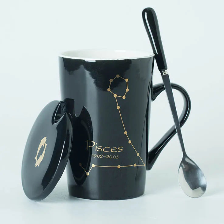 Caneca Signos Cerâmica - 450ml
