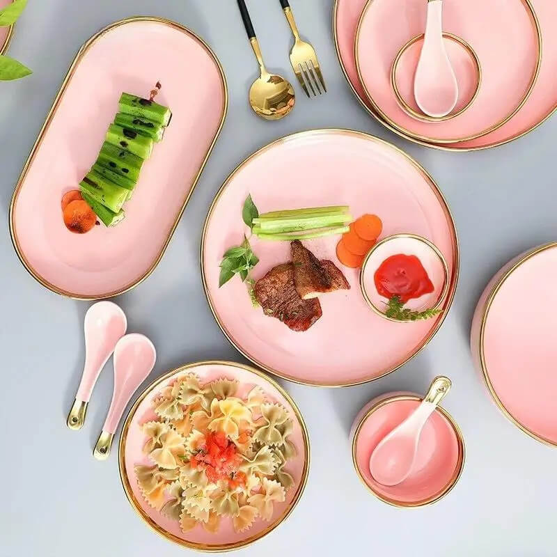 Linha Rosa Louças em Cerâmica Vários Modelos