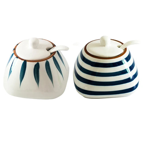 Kit Potes de Cerâmica para Temperos