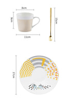 Caneca Figuras Refletiva 3 Peças