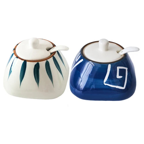 Kit Potes de Cerâmica para Temperos