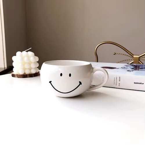 Caneca Smile em Cerâmica 380ml