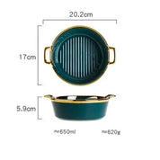 Linha Louças Mar Verde em Porcelana 4 Modelos