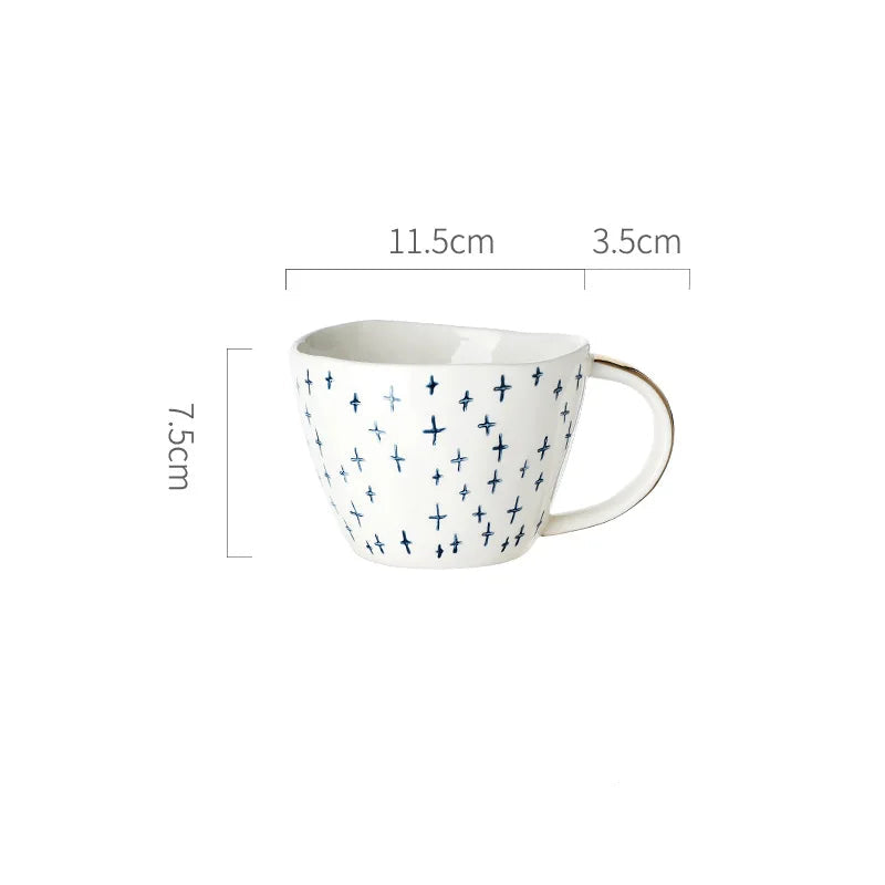 Caneca de Cerâmica Criativa 400ml - Design Moderno