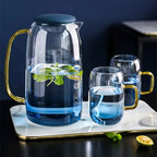 Jarra e Canecas Blue 3 Peças