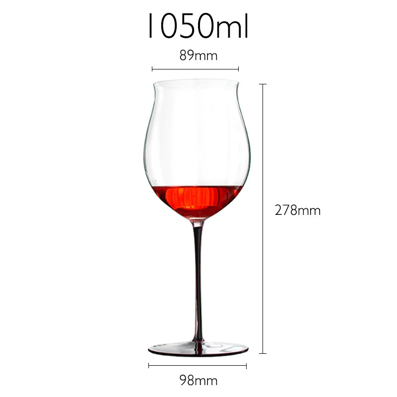 Taças Coloridas de Cristal 1050ml