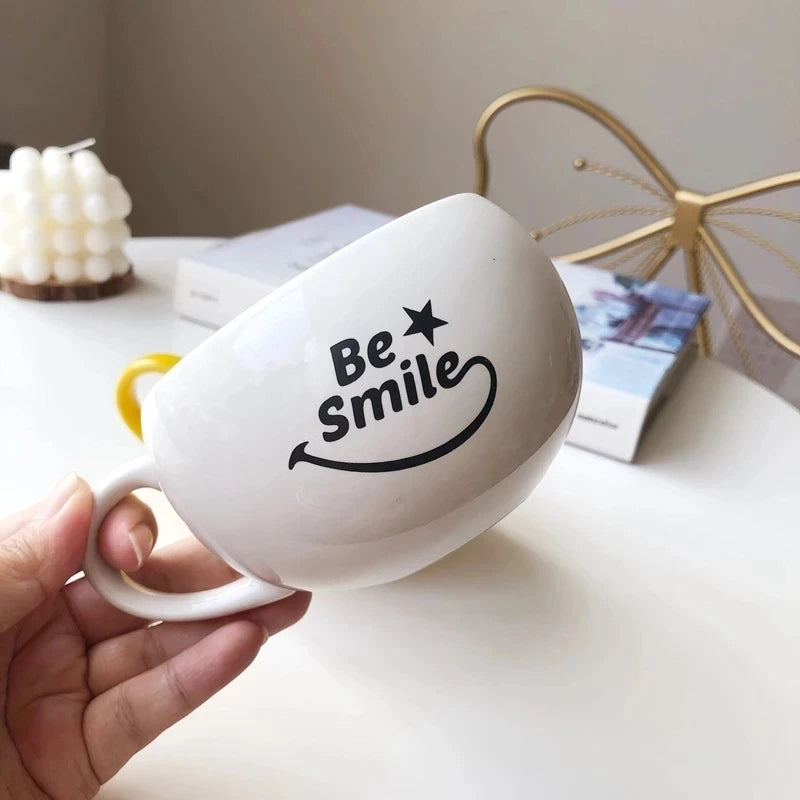 Caneca Smile em Cerâmica 380ml