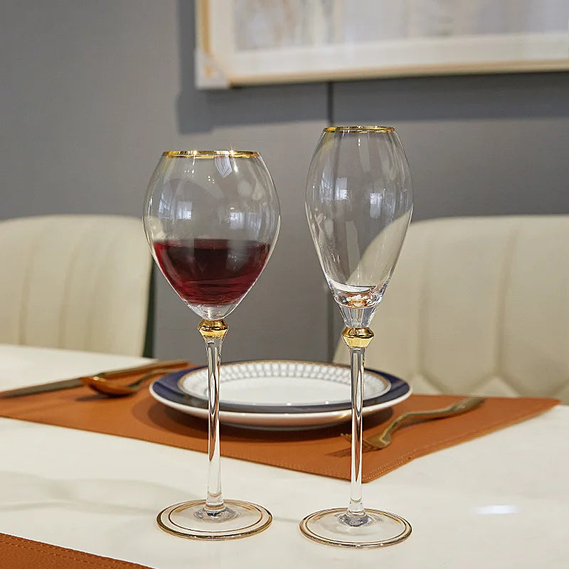 Kit Taças de Cristal para Champanhe 2pcs
