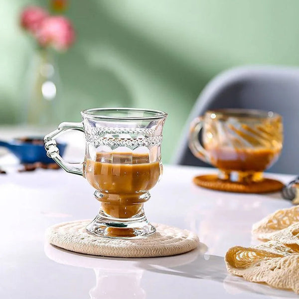 Caneca Vintage de Vidro