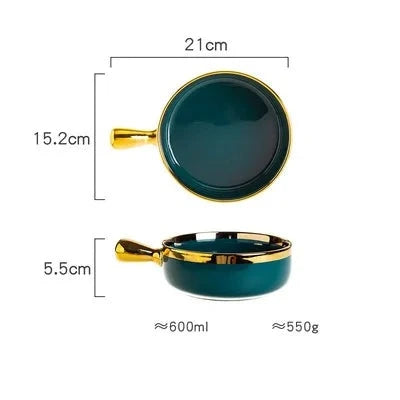Linha Louças Mar Verde em Porcelana 4 Modelos