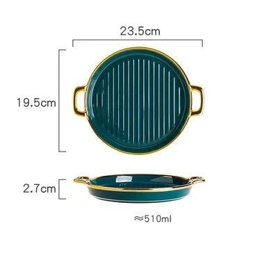 Linha Louças Mar Verde em Porcelana 4 Modelos