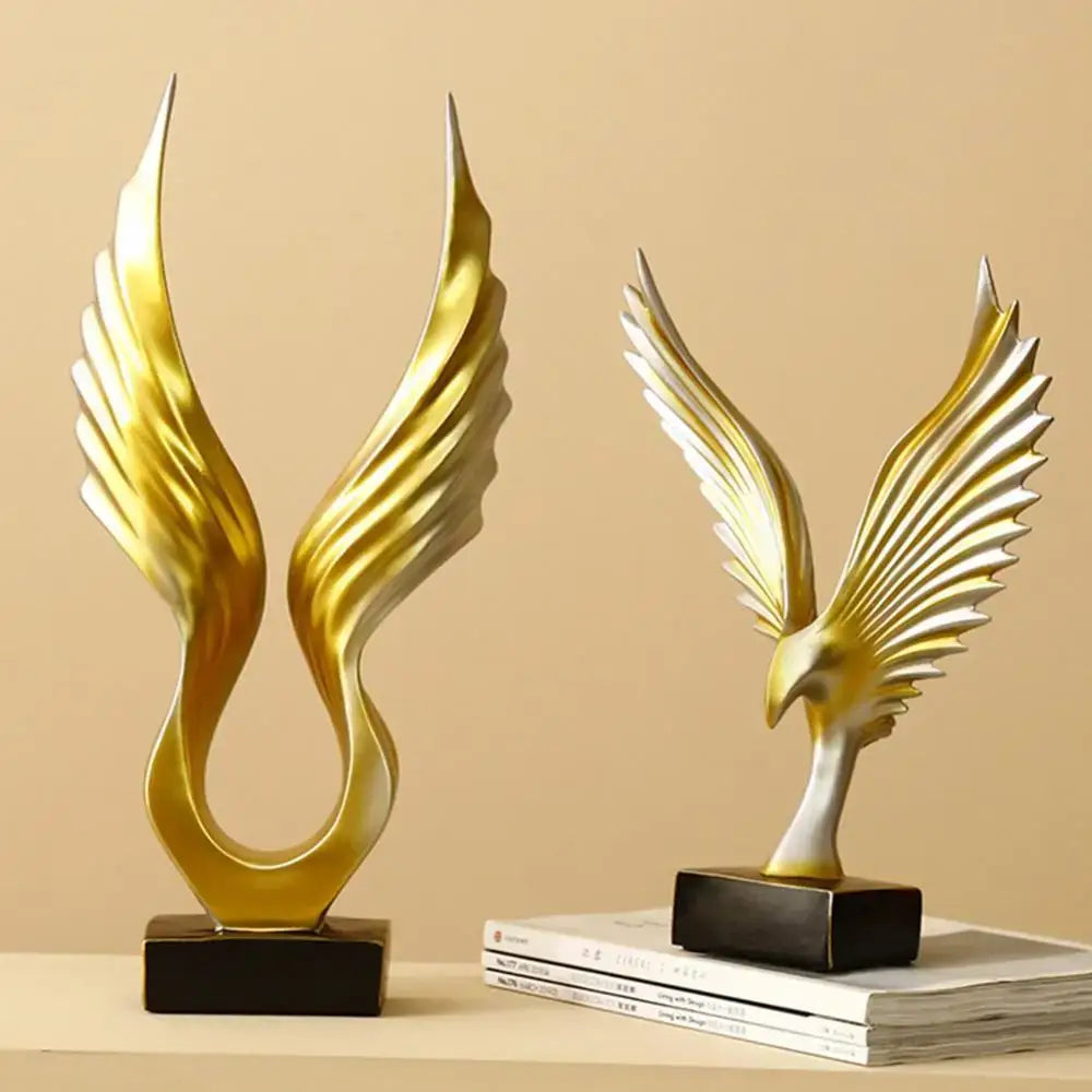 Estatueta Asas em Resina 4 Modelos